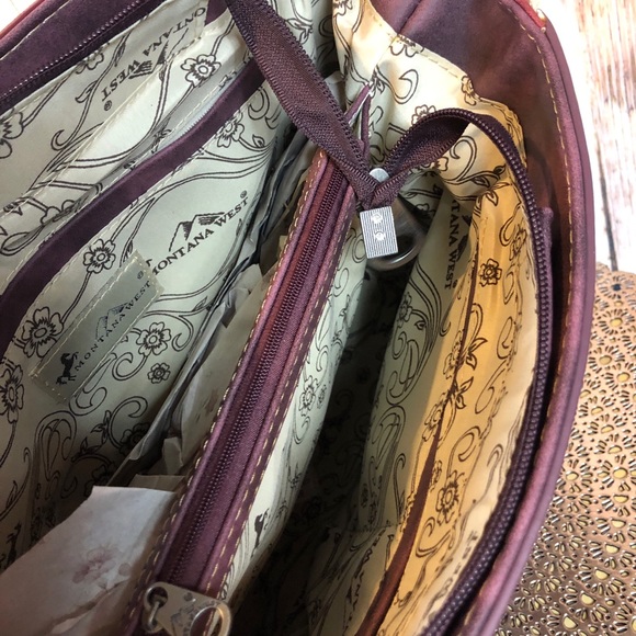 Montana West Concho Top Handle Crossbody - Picture 4 of 4